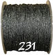 Polypropylén Schnürsenkel 2mm 150m Metallfaden 231