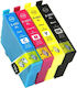 Cartuș De Cerneală Compatibil Inkjet 603xl Negru Cian Galben Magenta Epson Capacitate Mare