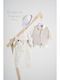 Piccolino Baptism Suit with Vest for Boys Francisco Ecru AG25S78 Ivory