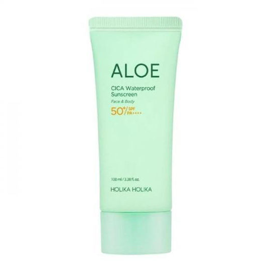 Holika Holika Aloe Waterproof Sunscreen Face & Body SPF50+ 100ml