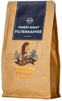 Nordica Coffee Espresso Kaffee Brasilien Gemahlen 500gr