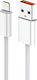 Ldnio USB-A zu Lightning Kabel 25W Weiß 1m