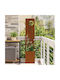 vidaXL Topf Metallisch Rusty 32x140cm.
