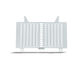 C-Racer Motorcycle Radiator Protector Suzuki V-Strom 800 Silver