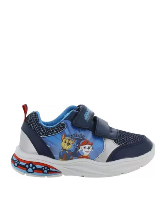Paw Patrol Kinder Sneakers Anatomisch mit Klettverschluss & Lichtern Schwarz