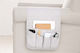 Quilted Organizer Sofa Light Gray