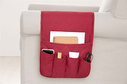 Quilted Organizer Sofa Red Quilted Organizer Sofa Red