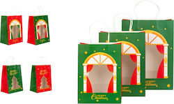 Twisted Handle Window Bag Multicolour 12 Pieces