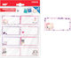 Madrid Papel Notebook Labels 16pcs
