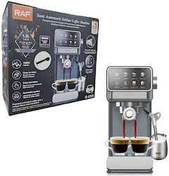 Raf R0208 Semi-automată pentru Cafea Măcinată Argintie Raf R0208 Semi-automată pentru Cafea Măcinată Argintie