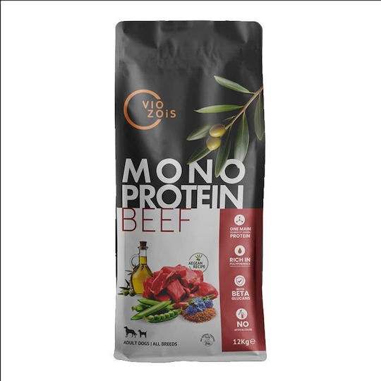 Viozois 12kg Dry Food for Dogs with Beef