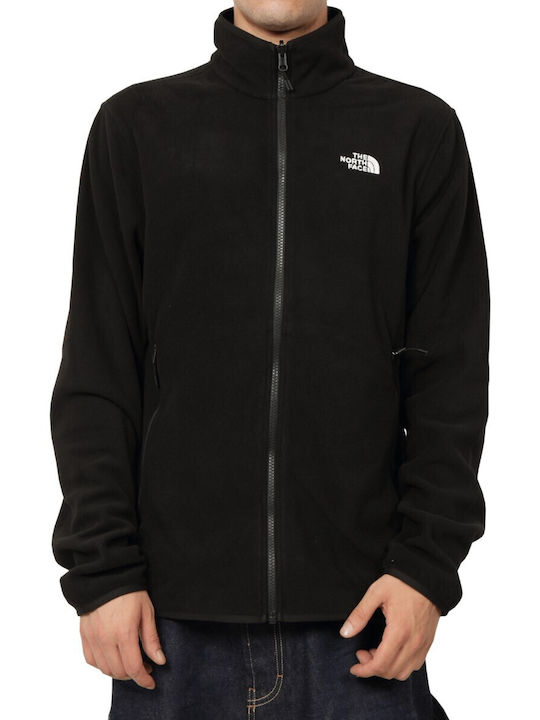 The North Face Glacier Herren Fleecejacke Schwarz