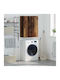 vidaXL Bathroom Cabinet L69.5xW34xH90cm Brown
