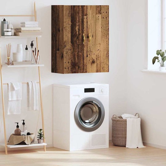 vidaXL Bathroom Cabinet L69.5xW34xH90cm Gold