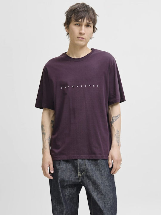 Jack & Jones T-shirt Μωβ