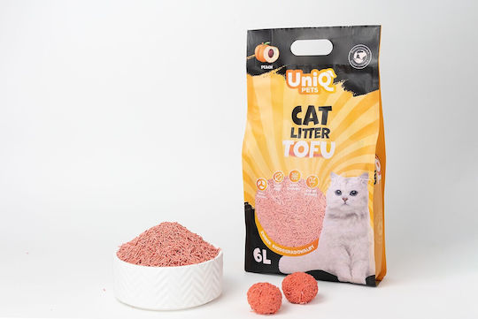 Uniq Katzenstreu Tofu mit Duft Pfirsich 6Es UCL0005 | Skroutz Germany