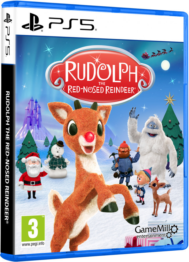 Jeu PS5 Rudolph The Red-Nosed Reindeer - Version Européenne Multilingue (FR/EN/DE/ES/IT), Neuf Sous Blister
