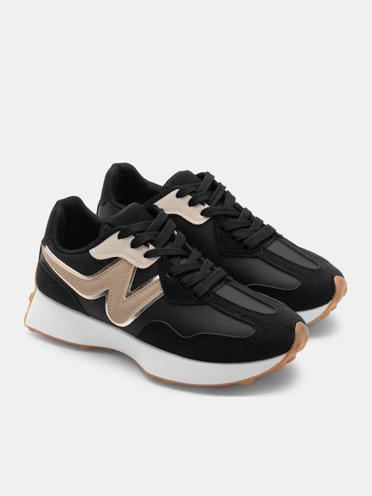 Luigi Γυναικεία Sneakers Μαύρο