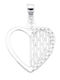 Sorelly Charm Herz aus Silber