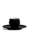 GTSA Cup Espresso Porcelain Black 70ml