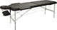ACP Portable/Folding Black Massage and Physiotherapy Bed 180x62cm