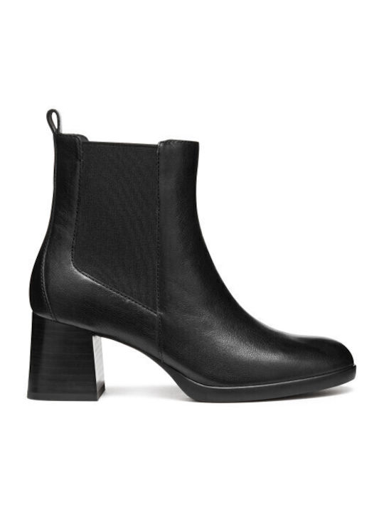 Geox Pleasure Women's Ankle Boots Black D56XBC00081C9999 - Main Image