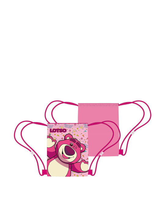 Disney Lotso Kids Bag Pouch Bag Pink 40cmx35cmcm