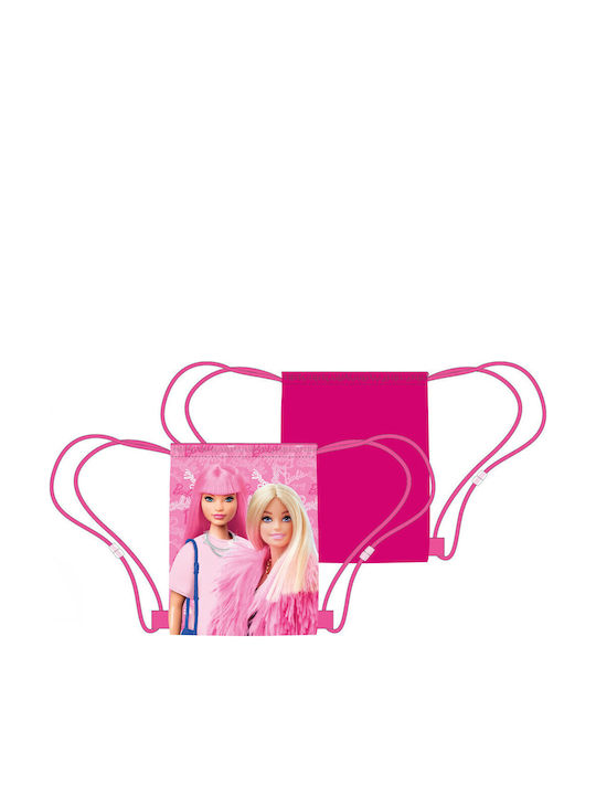Barbie Детска чанта Мешка Розов 40брx35брсм.