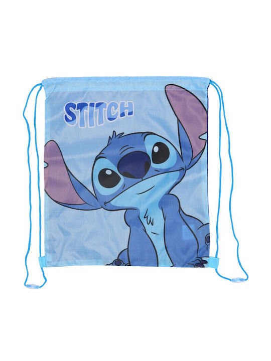 Disney Stitch Kids Bag Pouch Bag Blue 40cmx35cmcm