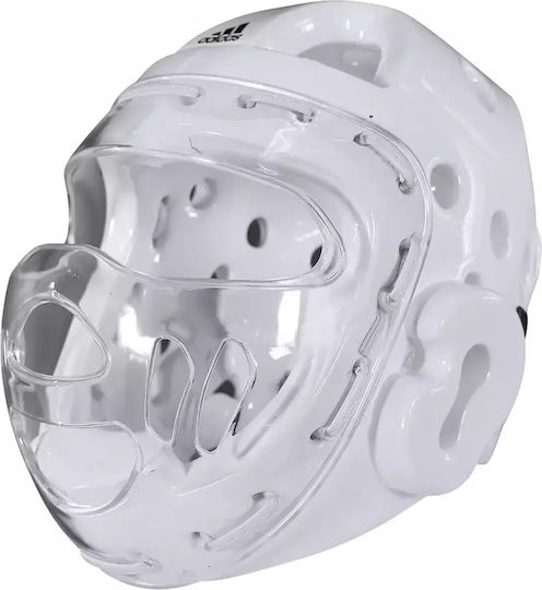 adidas Adult Open Face Boxing Headgear White