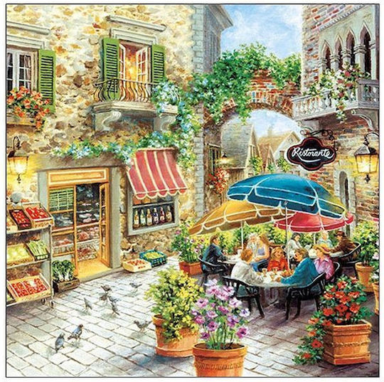 Χαρτοπετσέτα Decoupage Ρεστοράν Στην Πόλη 1 Τεμ