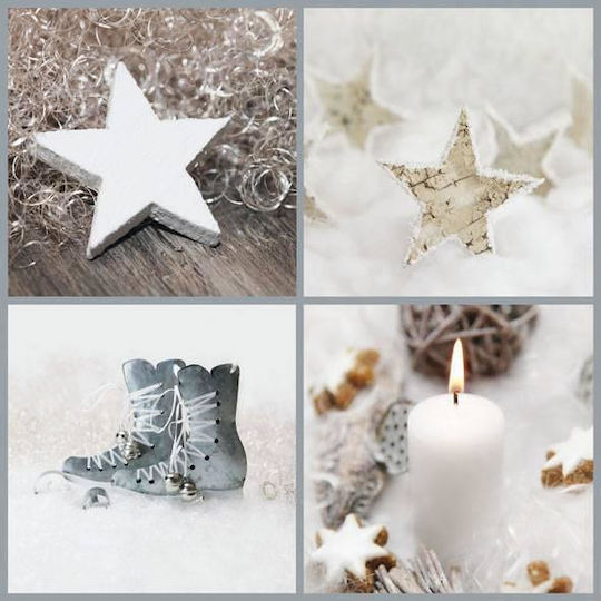 Ambiente Weihnachtsservietten L33xB33cm.