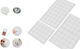 Candle Wick Stickers Set 20 Pieces