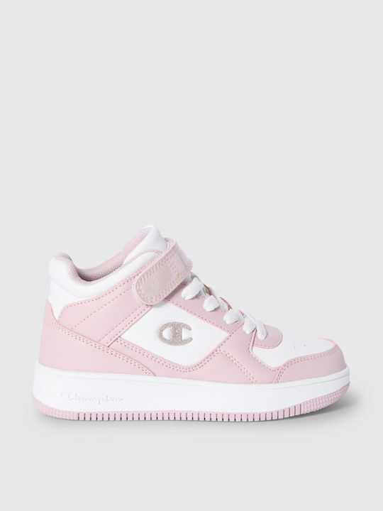 Rd18 G Ps Kids Sneakers High with Scratch White