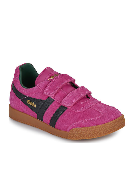 Gola Adidași Copii Cu Închidere Hoop & Loop Roz