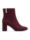 Women's Ankle Boots Burgundy