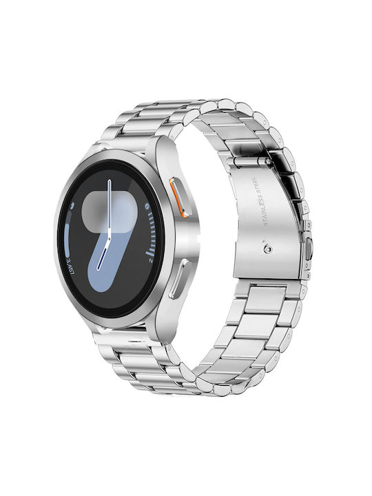 Armband + Tragbare Hülle Samsung Galaxy Watch7 44mm Silber