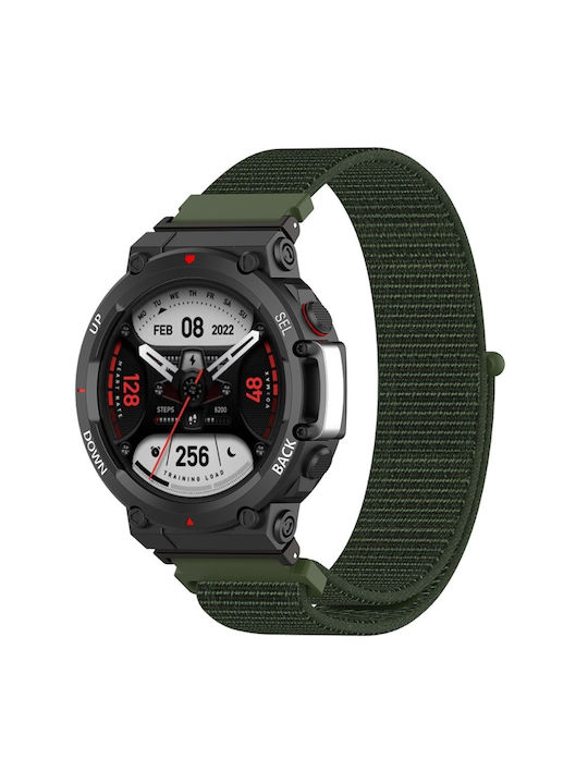 Найлонова Кайшка Amazfit T-rex 2 Зелена