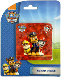 Paw Patrol Puzzle Eraser Set