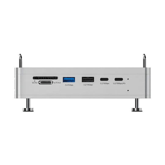 Ulanzi QT03 Док / USB-A / USB-C Докинг станция с 4K PD Ethernet Сребрист