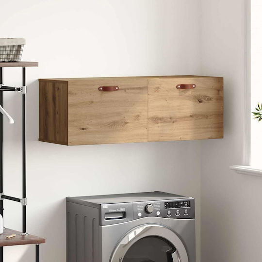 vidaXL Badezimmerschrank B100xT36.5xH35cm Eiche