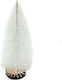 Bradut Glitter Alb 10cm