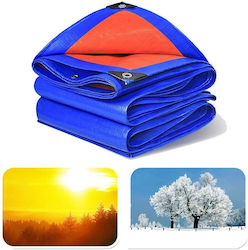 Waterproof Tarpaulin 160gr/m² 3x2m. Light Type Blue