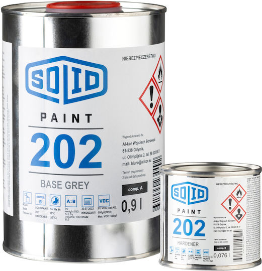 Paint 202 Epoxy Paint Concrete Floors 1 L Grey