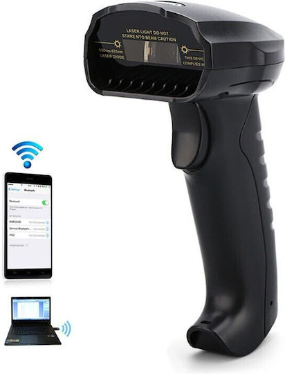 BP Handheld-Scanner Drahtlos mit 1D-Barcode-Lesefunktion