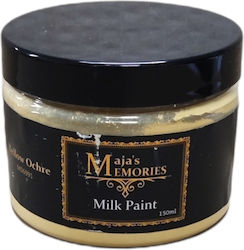 Παλαίωσης Milk Paint Yellow Ochre Maja’s Memories 150ml Παλαίωσης Milk Paint Yellow Ochre Maja’s Memories 150ml