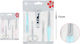Manicure Pedicure Kit Set 5 Tools 13 Cm Stainless Steel