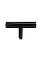 ACM Knob Furniture made of Zamak & Metallic Black matte 11986-000-12B1 1pcs