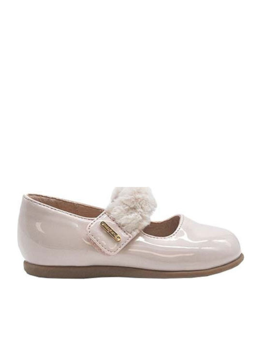 Mayoral Kids Patent Leather Ballerinas with Hoo...