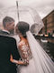 Elegant Bridal Rain Umbrella